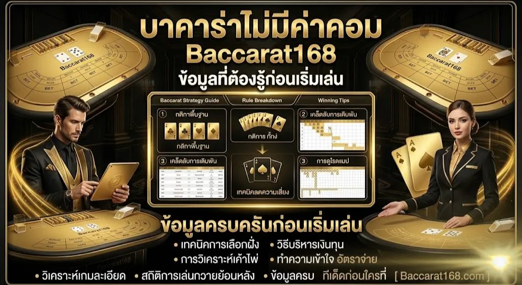 บาคาร่าไม่มีค่าคอม