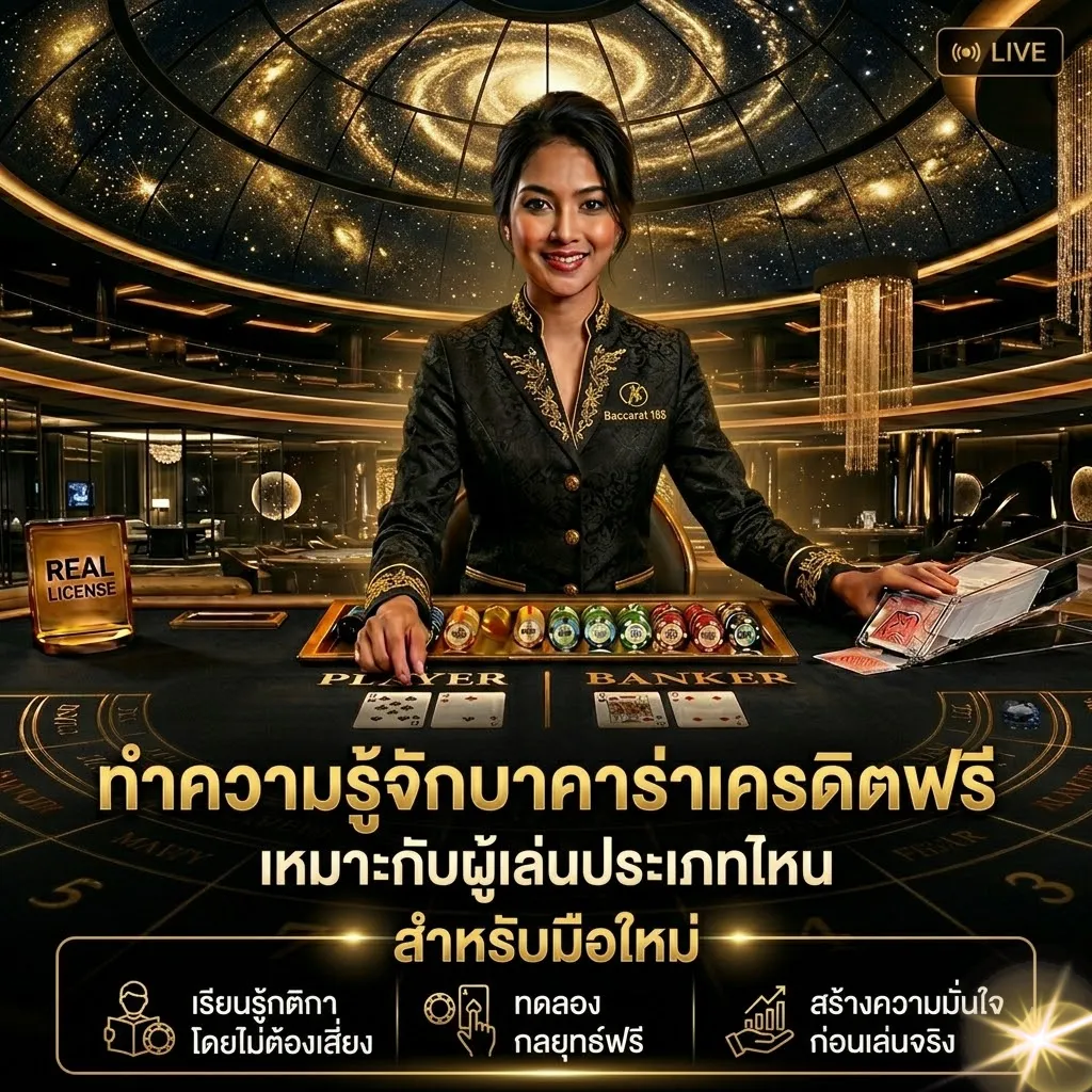 บาคาร่าเครดิตฟรี